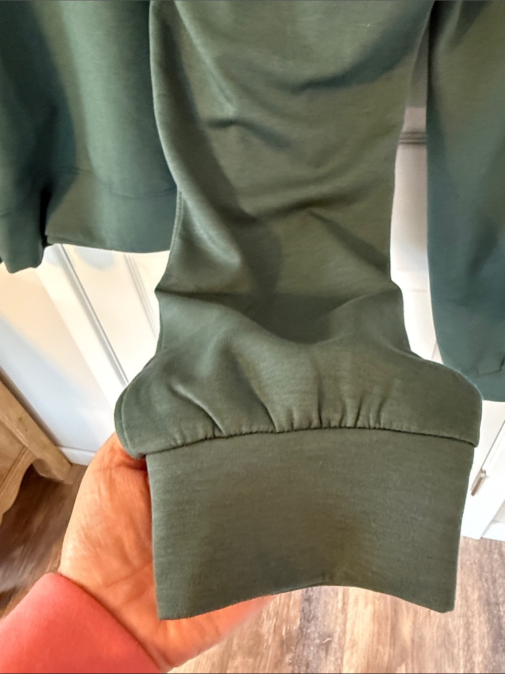 Zenana Outfitters Teal Crewneck Top - Picture 9 of 9